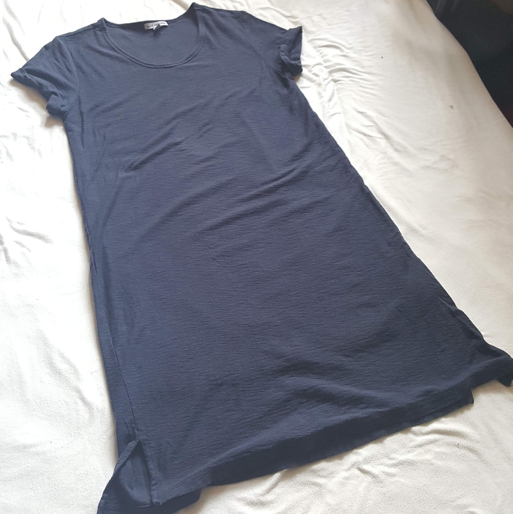 James Perse double layer t-shirt dress